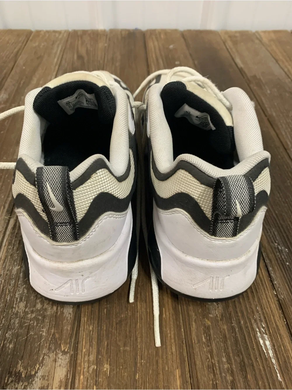 Nike Men’s Athletic Shoes in White and Black